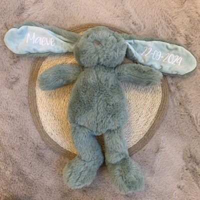 Geboorteknuffel konijn Geboorteknuffel konijn